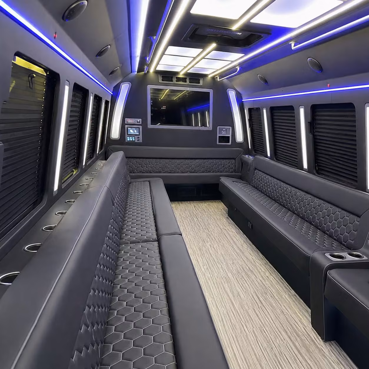 party bus interior