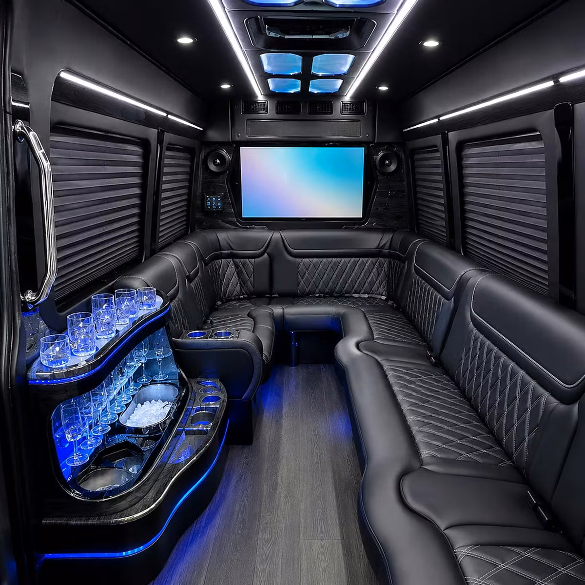 prom party buses in everett start the night before you arrive