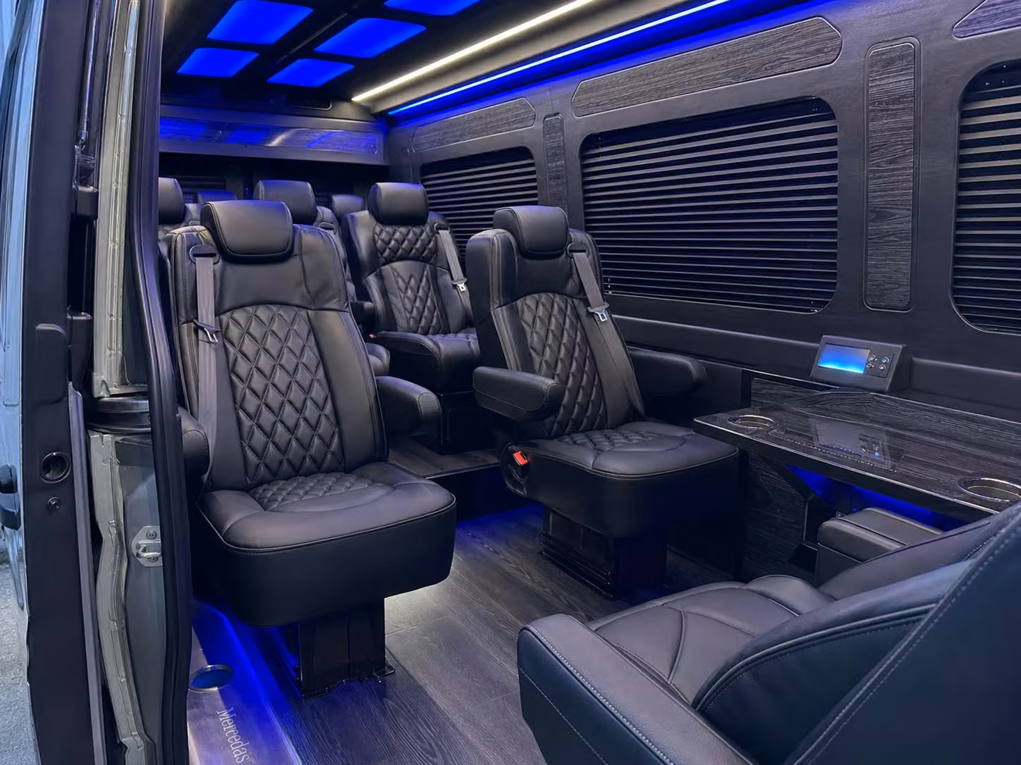 sprinter van transportation for groups and events across everett