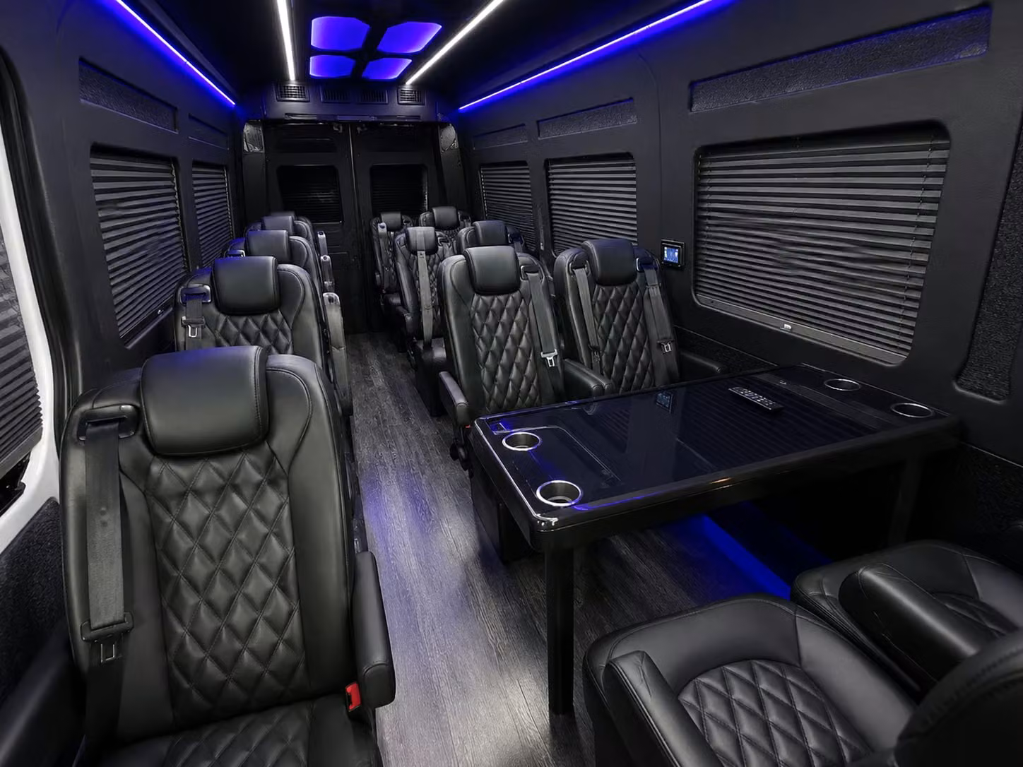 sprinter van with driver interior